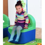 Fotoliu copii Gargarita LadyBug moale cu  Soft Touch - Inapoi la Naura - Back To Nature 